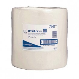 Салфетки одноразовые WYPALL L20 KIMTECH* (бел., 1сл.) Kimberly-Clark