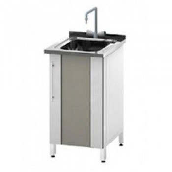Стол-мойка ЛАБ-PRO МО16 50.60.90 SS (1 чаша глубиной 160мм, модуль из нерж. стали) ЛОИП