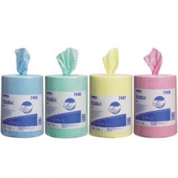Салфетки многоразовые WYPALL* X50 (рулон, зеленый) Kimberly-Clark