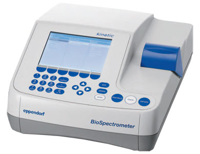 Спектрофотометр BioSpectrometer kinetic, 200 – 830 нм, 0 – 3 А, ксенон. лампа