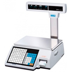 Торговые весы с печатью этикеток CL-5000J P (TCP/IP)-15кг CAS