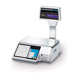Торговые весы CL-5000P (TCP/IP)-6кг (со стойкой) CAS