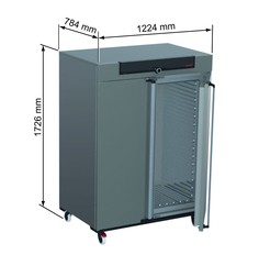 Шкаф сушильный UN750 с естеств. циркуляцией воздуха, контроллер SingleDISPLAY, Memmert