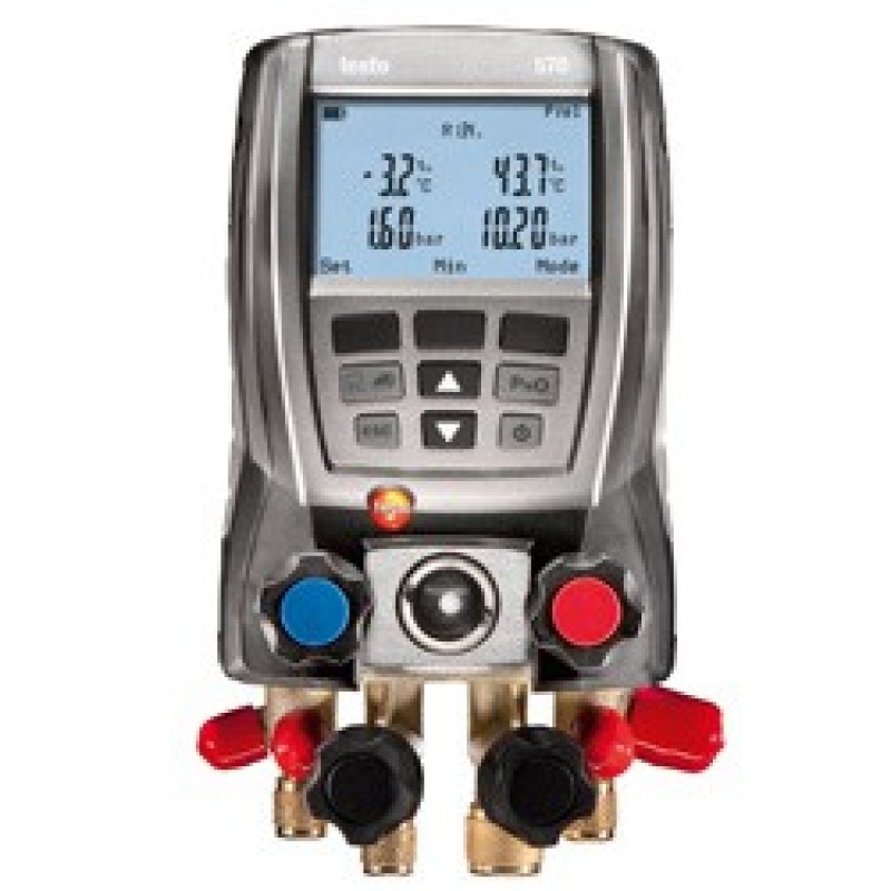 Testo 570-1 Электронный анализатор работы холодильных систем 