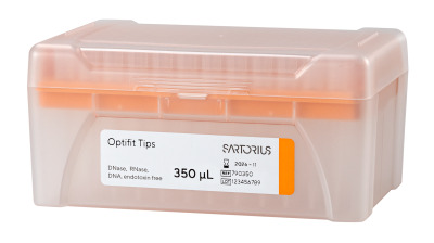 Наконечники для пипеток Optifit с подставкой, футляр 350 мкл