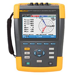 Анализатор энергии (без датчиков тока)  Fluke 437 II/BASIC Fluke