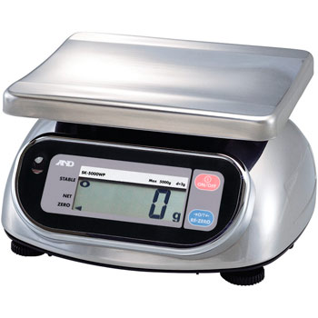 Порционные влагозащищённые весы SK-2000WP A&D