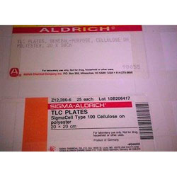 Пластины Cellulose (волокна) (0,10 мм) АП, 20*20 см Sigma Aldrich