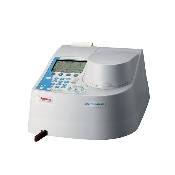 Genesys 10S Bio Спектрофотометр, двулучевой, 190-1100 нм, 6/1-позиционный