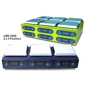 Многоместная магнитная мешалка с подогревом LMS-3006 Daihan Labtech