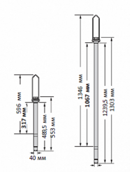 UA 55/130/SO Удлинительное приспособление WTW