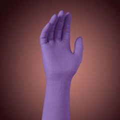 Нитриловые перчатки KIMTECH SCIENCE* PURPLE NITRILE XTRA* 30см, фиолетовые, L, Kimberly-Clark